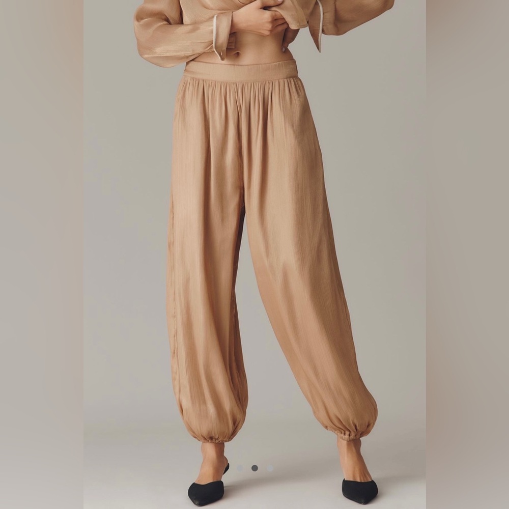 Maeve shiny ballon pants - Picture 3 of 8